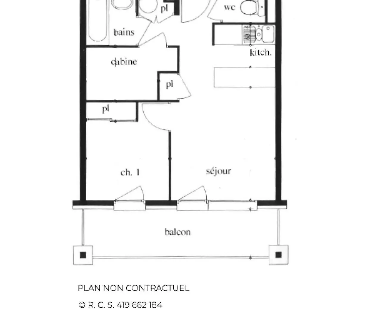 Residence Argentiere - Aux Pieds Des Pistes Appartement Avec Cuisine Equipee Mae-3944 Saint-Martin-de-Belleville 0*,